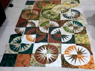 Use the floor as a design wall